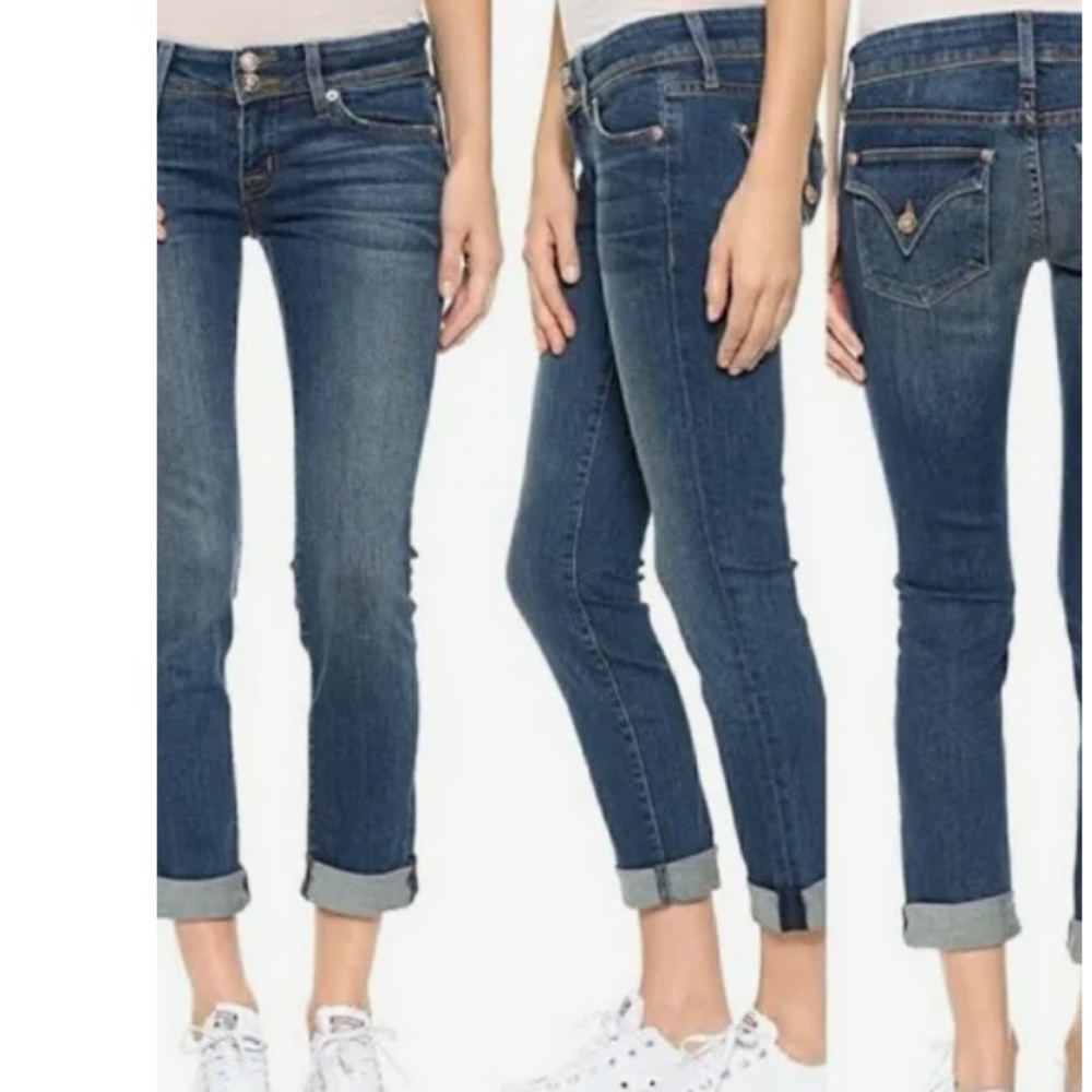 Hudson Jeans Jeans Hudson Ginny Crop Straight With Cuff Jeans size 30